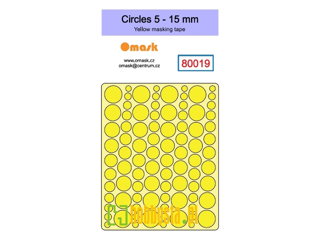 Circles 5-15mm (Kabuki) - zdjęcie 1 Circles 5-15mm (Kabuki) - zdjęcie 1