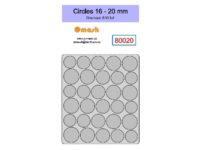 Circles 16-20mm (Oramask) - zdjęcie 1