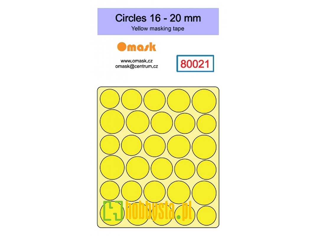 Circles 16-20mm (Kabuki) - zdjęcie 1 Circles 16-20mm (Kabuki) - zdjęcie 1