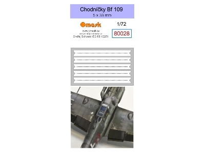 Messerschmitt Bf-109 - Walkways 5 X 33 Mm (Oramask) - zdjęcie 1
