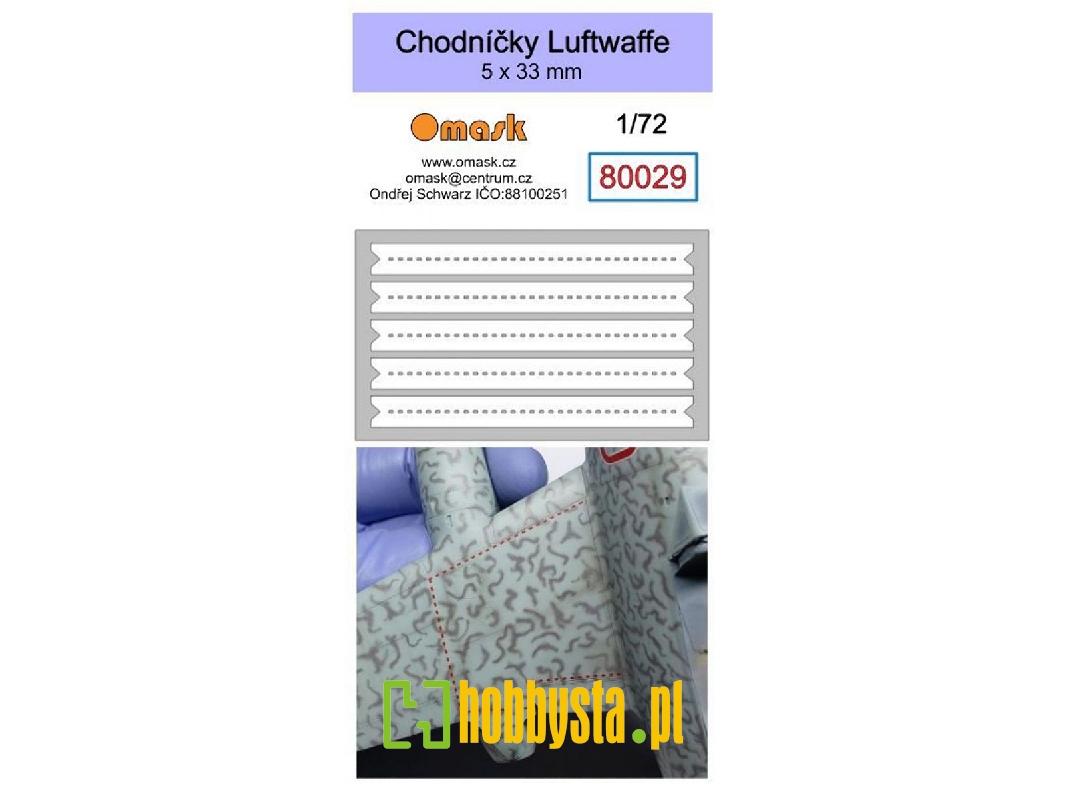 Walkways Luftwaffe 5 X 33 Mm (Oramask) - zdjęcie 1 Walkways Luftwaffe 5 X 33 Mm (Oramask) - zdjęcie 1