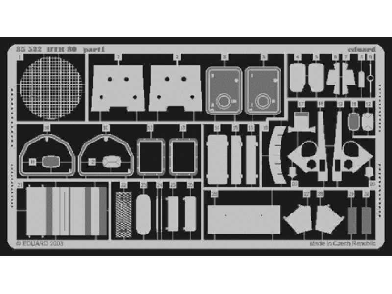 BTR-152E 1/35 - Skif - blaszki - zdjęcie 1 BTR-152E 1/35 - Skif - blaszki - zdjęcie 1