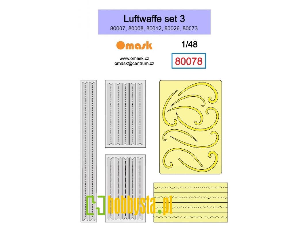 Luftwaffe Set 3 (80007, 80008, 80012, 80026, 80073) - zdjęcie 1 Luftwaffe Set 3 (80007, 80008, 80012, 80026, 80073) - zdjęcie 1
