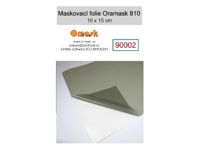 Masking Foil Oramask 810 (10x15cm) - zdjęcie 1