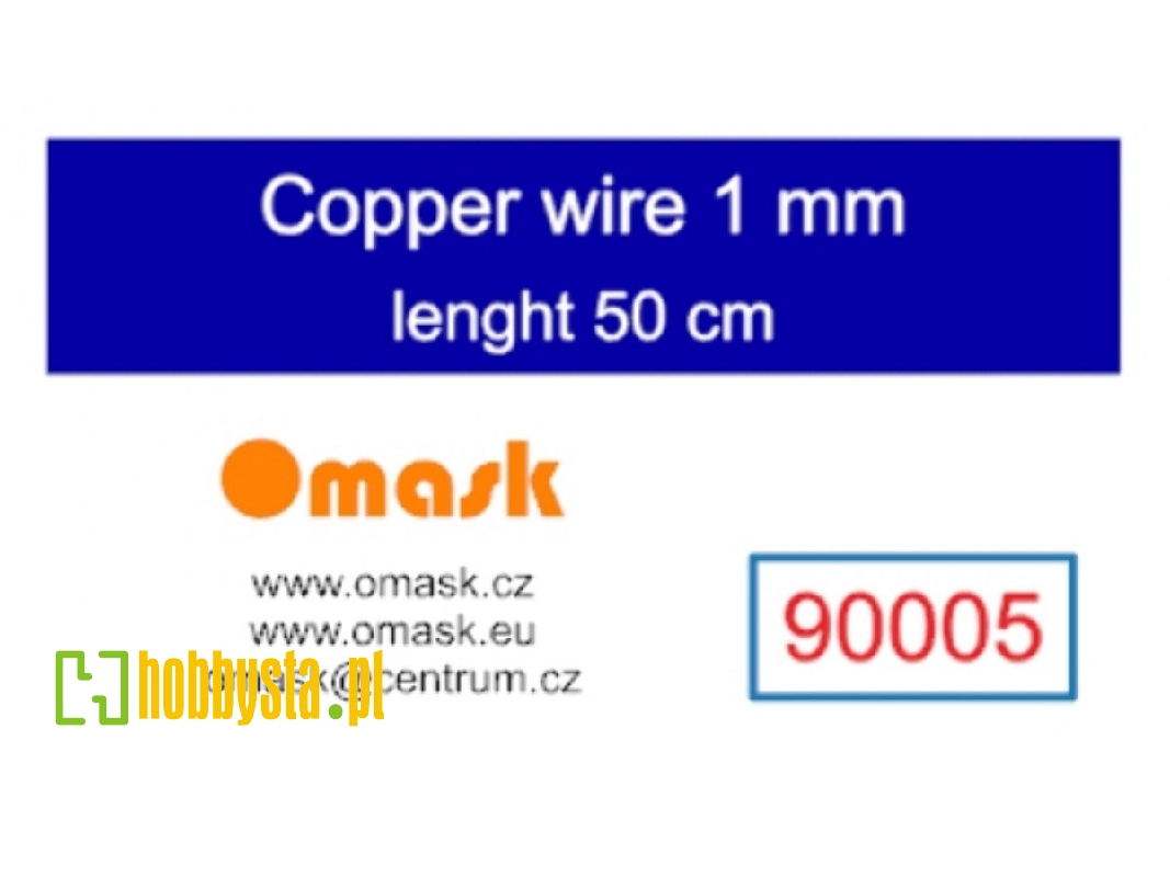 Copper Wire 1,0 Mm (Length 50 Cm) - zdjęcie 1 Copper Wire 1,0 Mm (Length 50 Cm) - zdjęcie 1