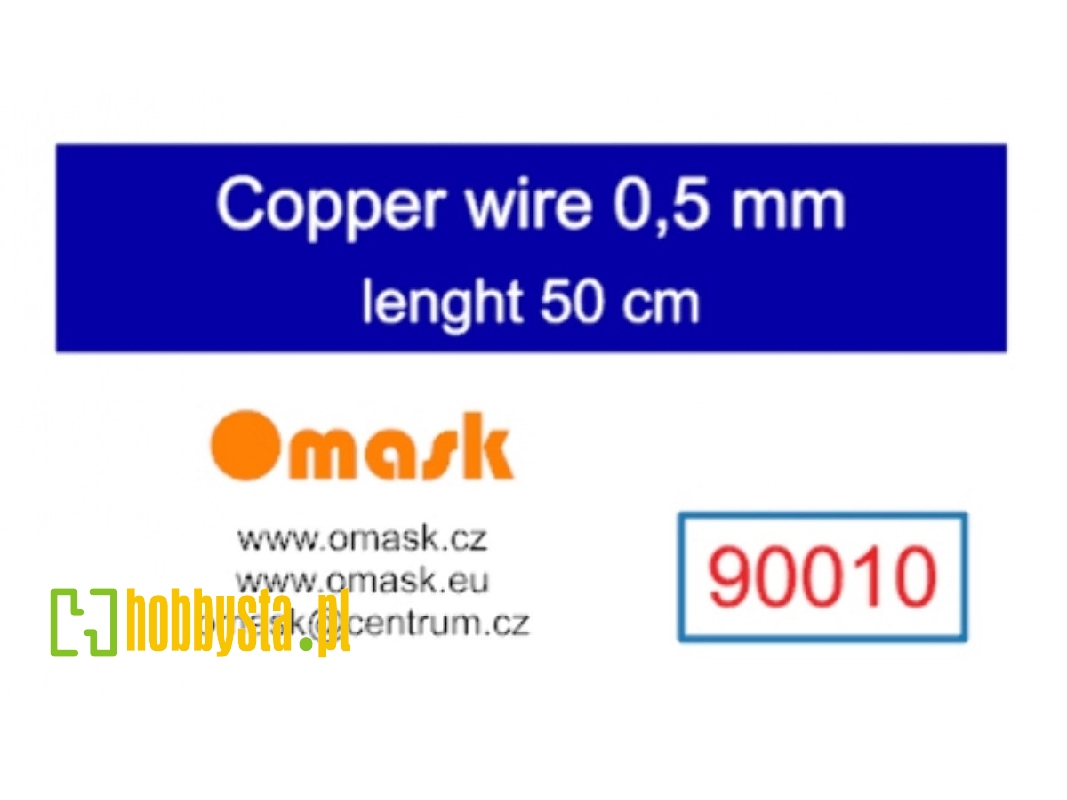 Copper Wire 0,5 Mm (Length 50 Cm) - zdjęcie 1 Copper Wire 0,5 Mm (Length 50 Cm) - zdjęcie 1