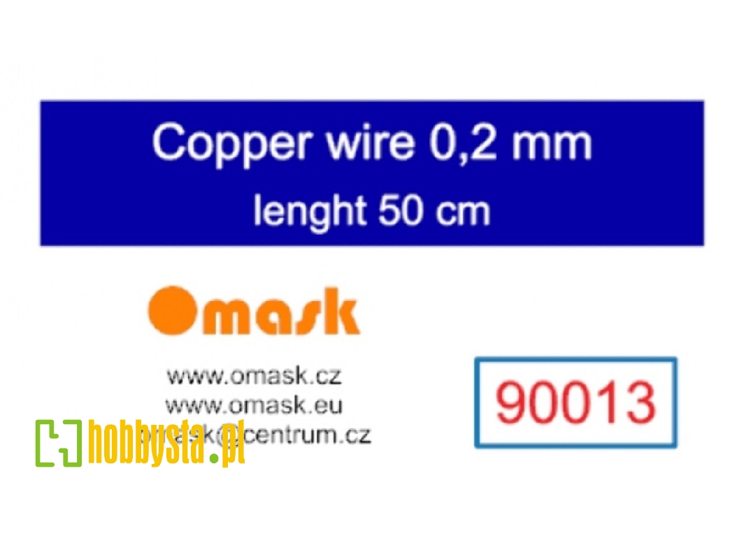 Copper Wire 0,2 Mm (Length 50 Cm) - zdjęcie 1 Copper Wire 0,2 Mm (Length 50 Cm) - zdjęcie 1