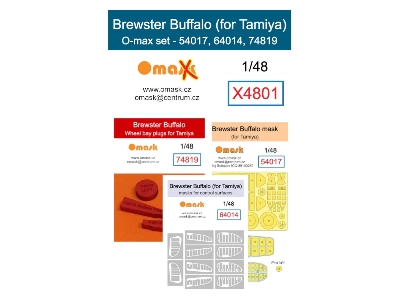 Brewster Buffalo O-max Set (For Tamiya) - zdjęcie 1