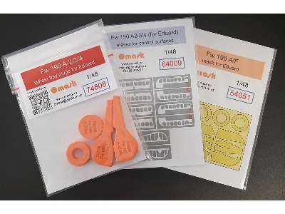 Fw 190a-2/3/4 O-max Set (For Eduard) - zdjęcie 2