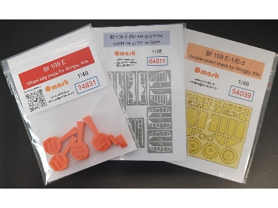 Bf 109 E-1/E-3 O-max Set (For Wingsy Kits) - zdjęcie 2