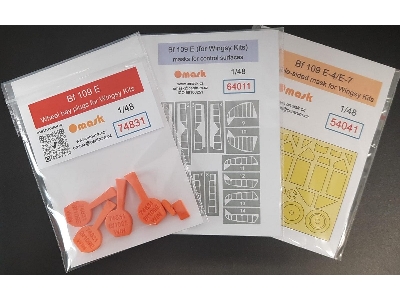 Bf 109 E-4/E-7 O-max Set (For Wingsy Kits) - zdjęcie 2