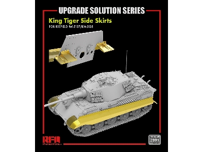 Upgrade Set King Tiger Side Skirts For Rfm5137 & Rfm5138 - zdjęcie 1