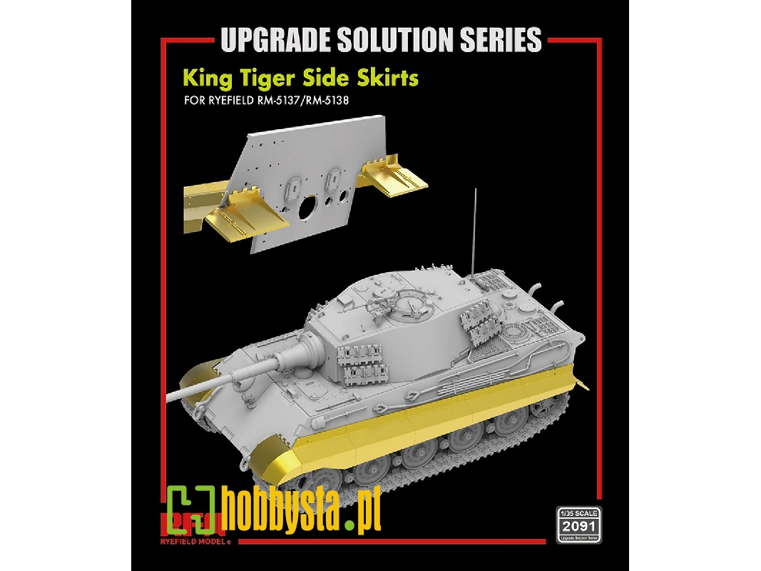 Upgrade Set King Tiger Side Skirts For Rfm5137 & Rfm5138 - zdjęcie 1 Upgrade Set King Tiger Side Skirts For Rfm5137 & Rfm5138 - zdjęcie 1