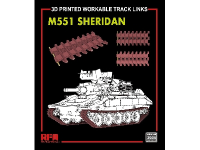 M551 Workable Tracks (3d Printed) - zdjęcie 1
