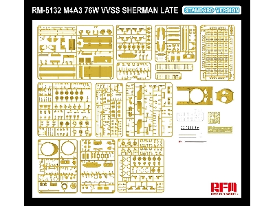 M4a3 76w Vvss Sherman Late Standard Version - zdjęcie 6
