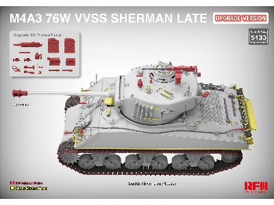 M4a3 76w Vvss Sherman Late Updated Version - zdjęcie 2