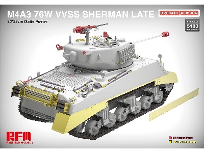 M4a3 76w Vvss Sherman Late Updated Version - zdjęcie 3