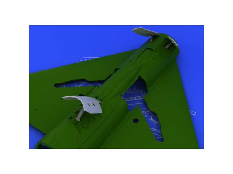 MiG-21 late airbrakes 1/48 - Eduard - żywica i blaszki - zdjęcie 1 MiG-21 late airbrakes 1/48 - Eduard - żywica i blaszki - zdjęcie 1