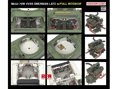 M4a3 76w Vvss Sherman Late With Full Interior Updated Version - zdjęcie 8