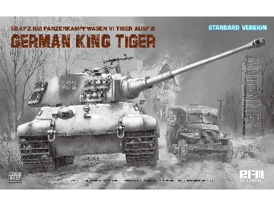 Sd.Kfz.182 Panzerkampfwagen Vi Tiger Ausf.B King Tiger Ardennes 1944 - zdjęcie 1