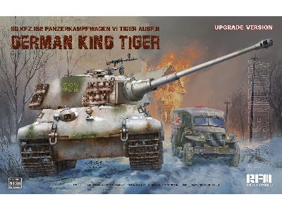 Sd.Kfz.182 Panzerkampfwagen Vi Tiger Ausf.B King Tiger Ardennes 1944 Updated Version - zdjęcie 1