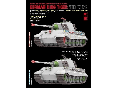 Sd.Kfz.182 Panzerkampfwagen Vi Tiger Ausf.B King Tiger Ardennes 1944 Updated Version - zdjęcie 3