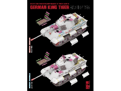 Sd.Kfz.182 Panzerkampfwagen Vi Tiger Ausf.B King Tiger Ardennes 1944 Updated Version - zdjęcie 4