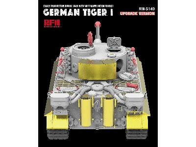 Sd.Kfz.181 Tiger I Early Production Kursk 1943 With Engine & Wittmann (Resin Figure) Updated Version - zdjęcie 3