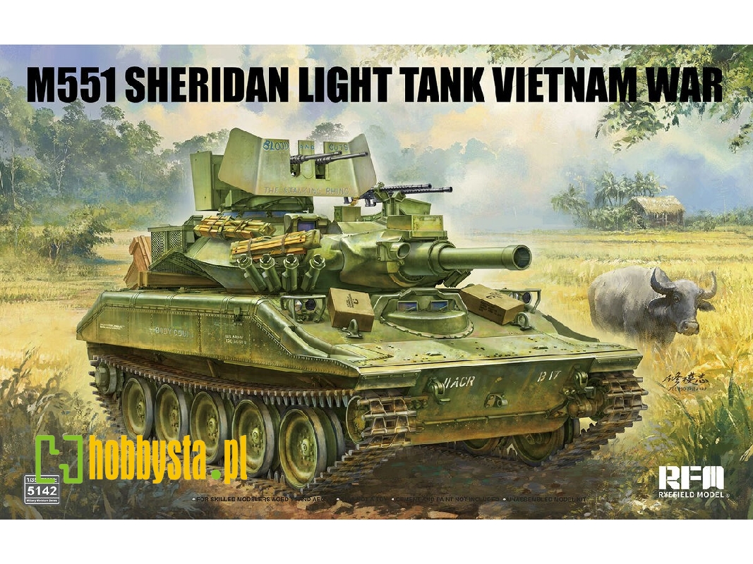 M551 Light Tank Sheridan Vietnam War - zdjęcie 1 M551 Light Tank Sheridan Vietnam War - zdjęcie 1