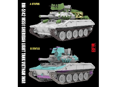 M551 Light Tank Sheridan Vietnam War - zdjęcie 2