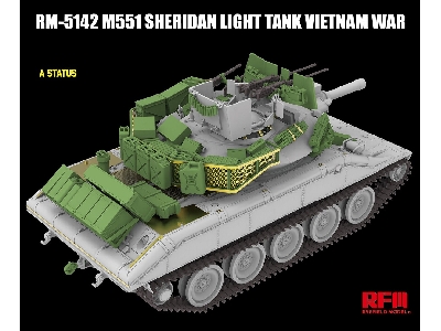 M551 Light Tank Sheridan Vietnam War - zdjęcie 4