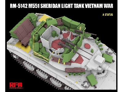 M551 Light Tank Sheridan Vietnam War - zdjęcie 5