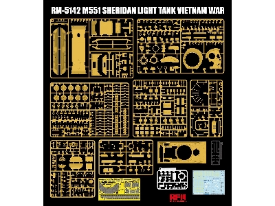 M551 Light Tank Sheridan Vietnam War - zdjęcie 9