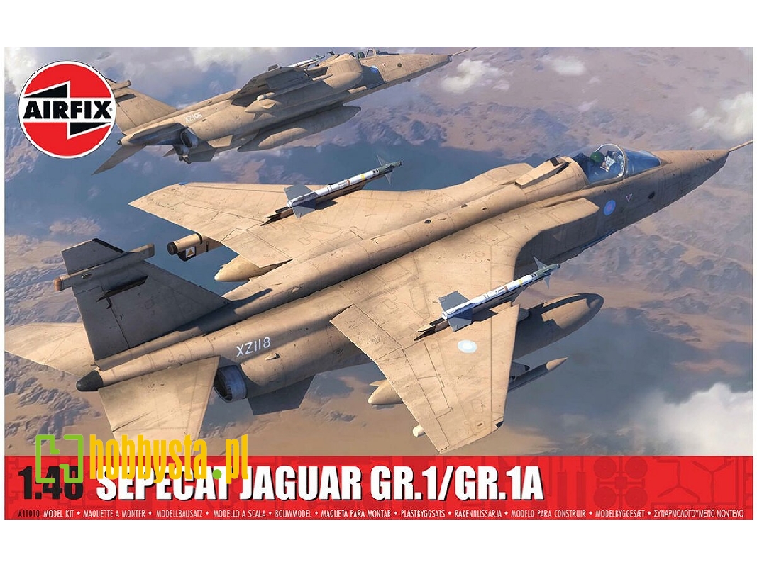Bac/Sepecat Jaguar Gr.1 / Gr.1a - zdjęcie 1 Bac/Sepecat Jaguar Gr.1 / Gr.1a - zdjęcie 1