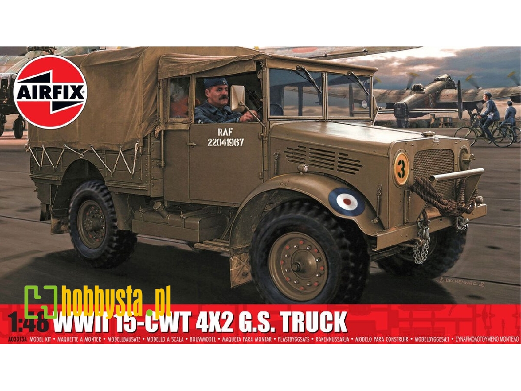 British Raf Wwii 15-cwt 4x2 General Service Truck (Bedford Mwd) - zdjęcie 1 British Raf Wwii 15-cwt 4x2 General Service Truck (Bedford Mwd) - zdjęcie 1
