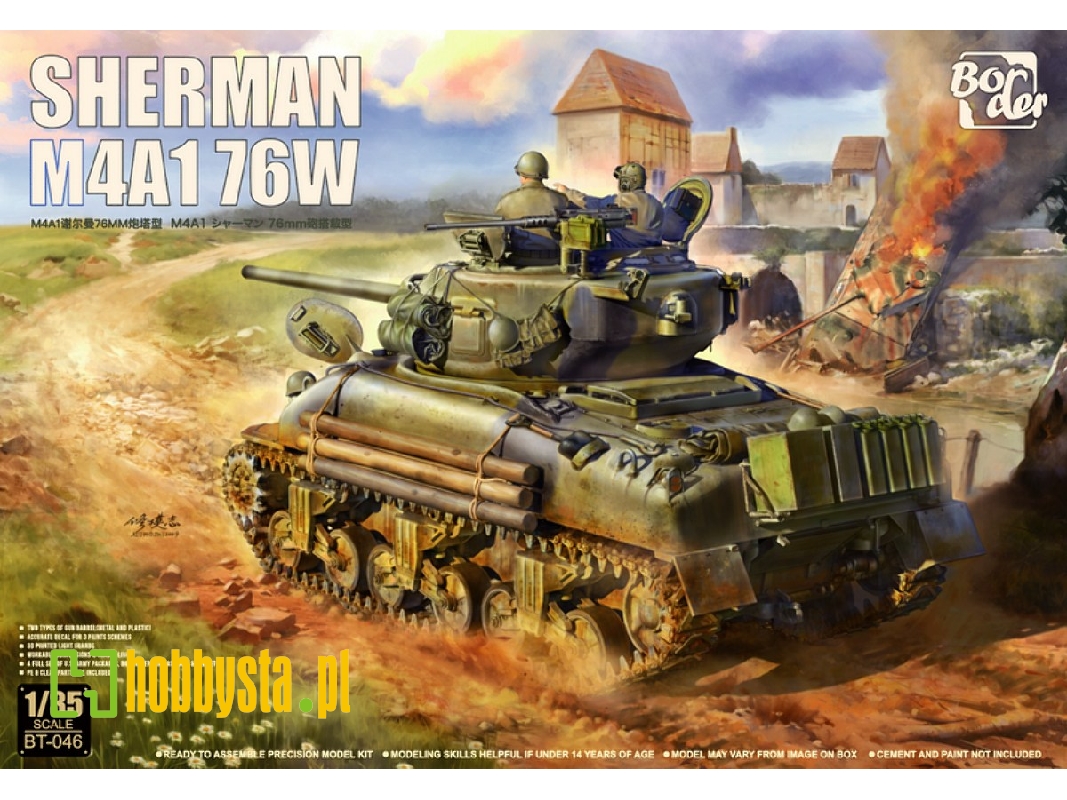 Sherman M4a1 76w - zdjęcie 1 Sherman M4a1 76w - zdjęcie 1
