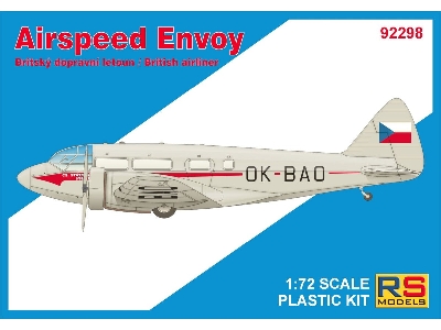 Airspeed Envoy - British Airliner - zdjęcie 1