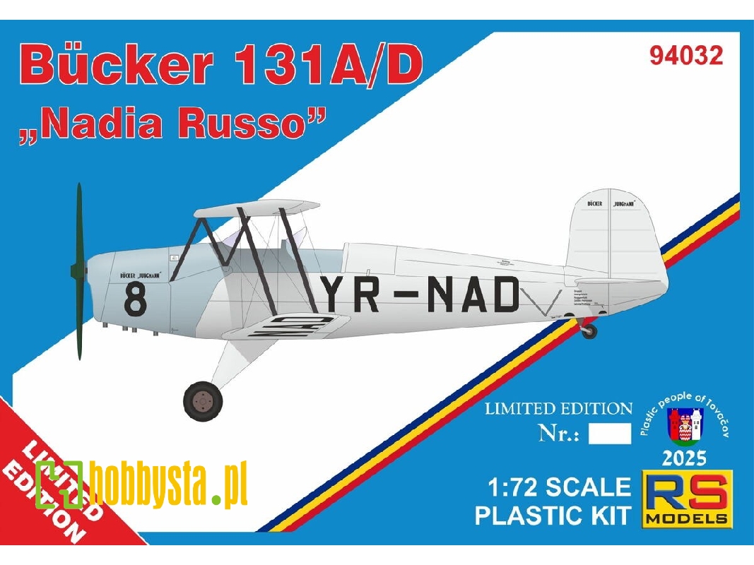Bücker 131d "nadia Russo" - zdjęcie 1 Bücker 131d "nadia Russo" - zdjęcie 1