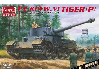 Pz.Kpfw. Vi Tiger (P) Full Interior Kit - zdjęcie 1