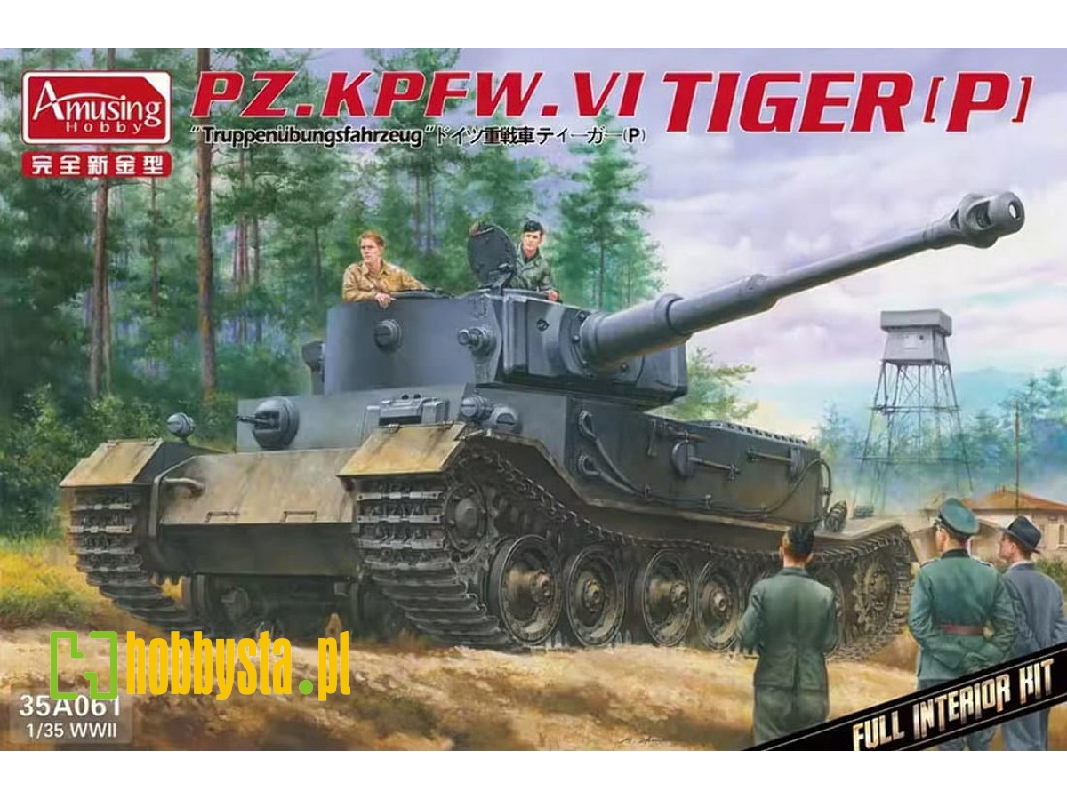 Pz.Kpfw. Vi Tiger (P) Full Interior Kit - zdjęcie 1 Pz.Kpfw. Vi Tiger (P) Full Interior Kit - zdjęcie 1
