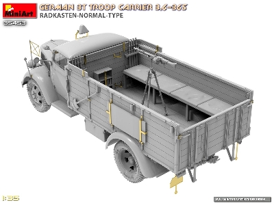 German 3t Troop Carrier 3,6-36s Radkasten-normal-type - zdjęcie 10
