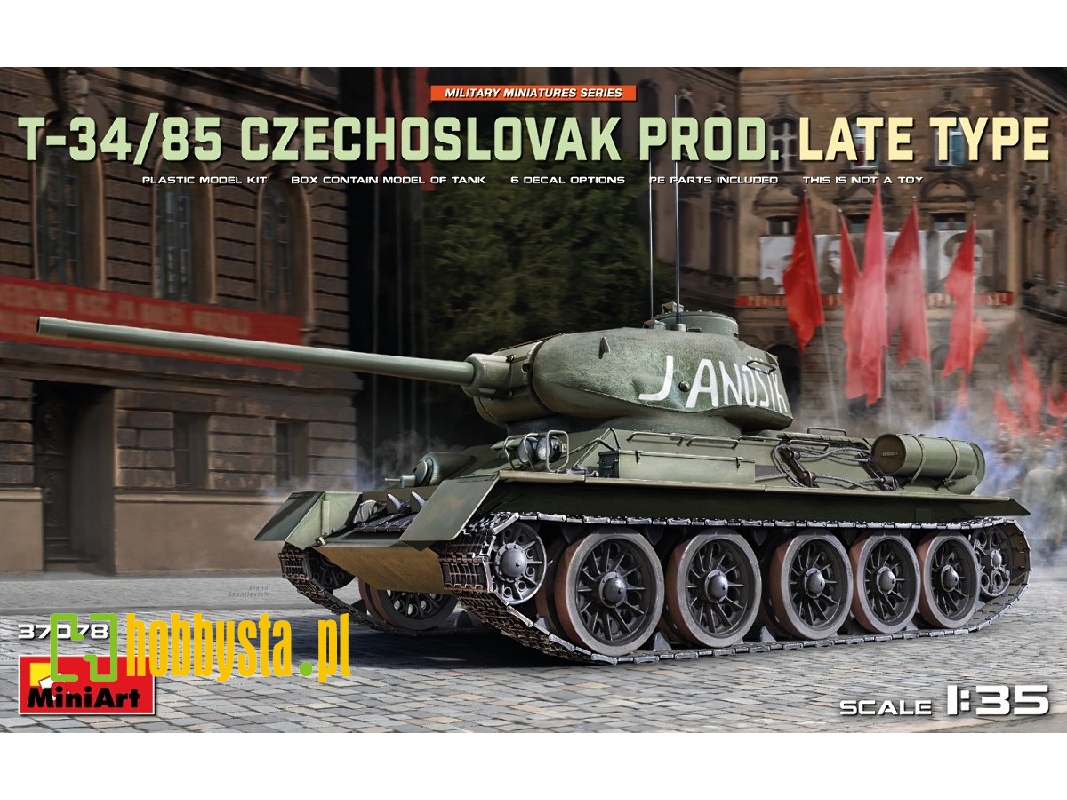 T-34-85 Czechoslovak Prod. Late Type - zdjęcie 1 T-34-85 Czechoslovak Prod. Late Type - zdjęcie 1