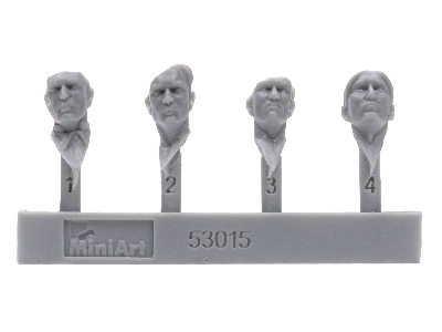 Panzer Crew. France 1944. Resin Heads - zdjęcie 2