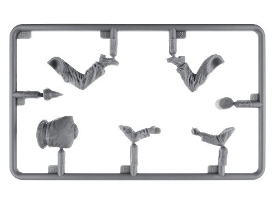 Panzer Crew. France 1944. Resin Heads - zdjęcie 6
