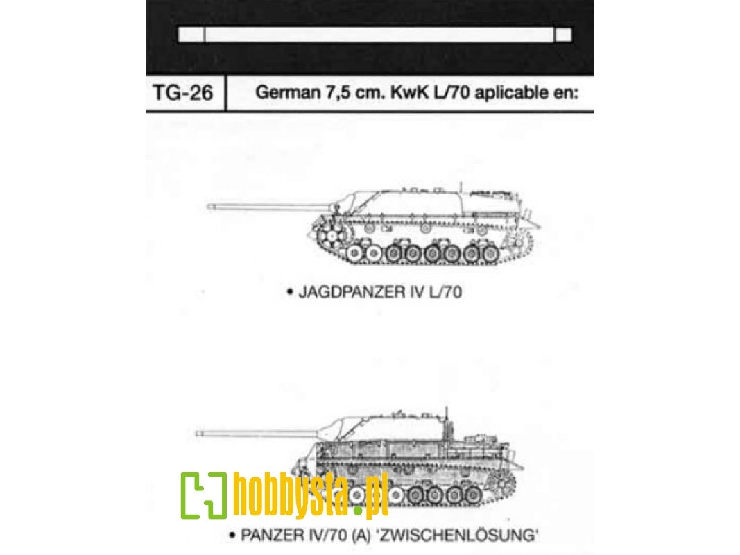75mm Kwk L/70: Jagdpanzer Iv/70(A) - zdjęcie 1 75mm Kwk L/70: Jagdpanzer Iv/70(A) - zdjęcie 1