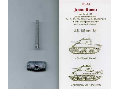 105mm Us Sherman With Mantlet - zdjęcie 1