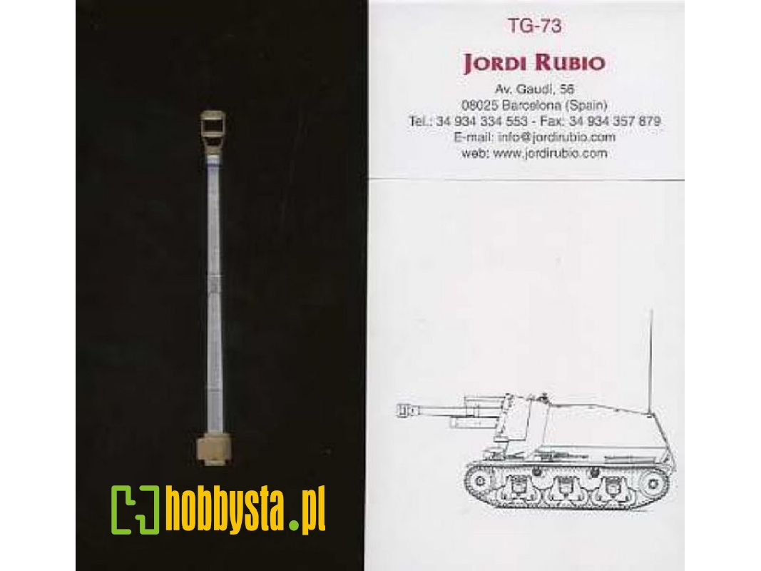 German 39(H) 10.5cm Lefh18(Sf) Gun Barrel (For Trumpter 00353 Kit) - zdjęcie 1 German 39(H) 10.5cm Lefh18(Sf) Gun Barrel (For Trumpter 00353 Kit) - zdjęcie 1