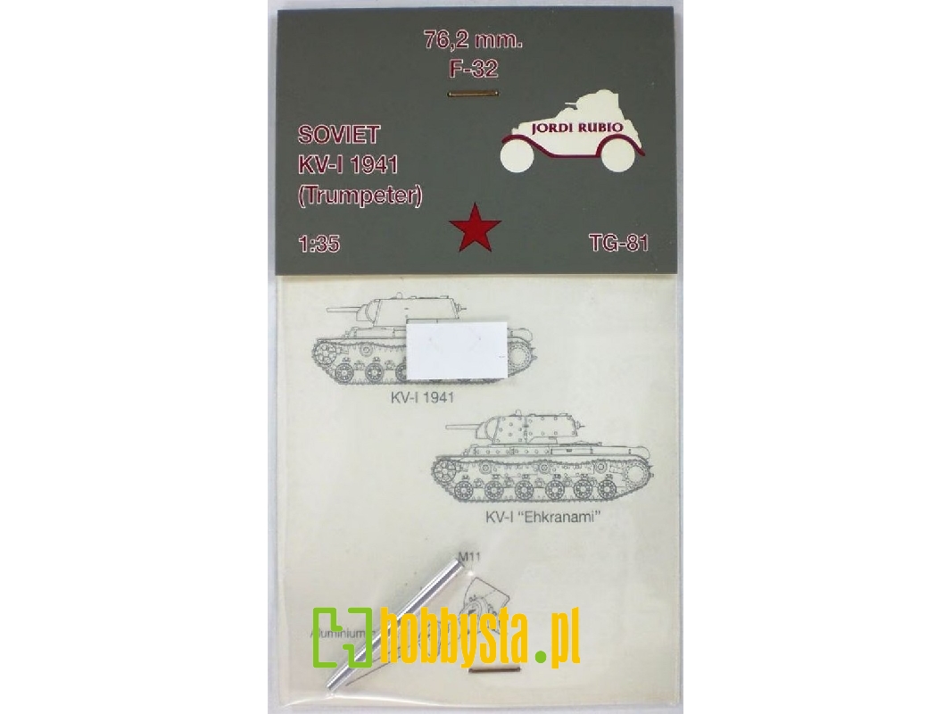 Soviet Kv-1 - F-32 76,2mm Gun Barrel (For Trumpeter Kits) - zdjęcie 1 Soviet Kv-1 - F-32 76,2mm Gun Barrel (For Trumpeter Kits) - zdjęcie 1