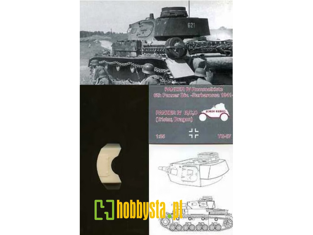 Pz.Kpfw.Iv Ausf. B/C/D - Rommelkiste For 6th Panzer Division (For Dragon And Tristar Kits) - zdjęcie 1 Pz.Kpfw.Iv Ausf. B/C/D - Rommelkiste For 6th Panzer Division (For Dragon And Tristar Kits) - zdjęcie 1