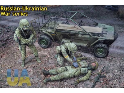 Buggy Mongoose. The Ukrainian Battlefield Evacuation Version With Crew (Russian-ukrainian War Series) - zdjęcie 1